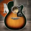 Takamine EF450C TT Acoustic-Electric Guitar - Gloss Brown Sunburst with Semi-Hard Case (JTAKEF450CTTBSB) | Musician Madness