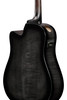 Ibanez AAD77CE Acoustic Electric Guitar - Black Sunburst (AAD77CETKS) | Musician Madness
