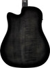 Ibanez AAD77CE Acoustic Electric Guitar - Black Sunburst (AAD77CETKS) | Musician Madness