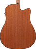 Ibanez AAD51CE Left Handed Acoustic Electric Guitar - Dark Violin Sunburst (AAD51LCEDVS) | Musician Madness