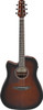 Ibanez AAD51CE Left Handed Acoustic Electric Guitar - Dark Violin Sunburst (AAD51LCEDVS) | Musician Madness
