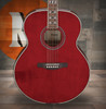 Ibanez AJ70M1E Artwood Jumbo Acoustic Electric Guitar - Wine Red (AJ70M1EWR) | Musician Madness