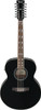 Ibanez AJ7012M1E Artwood Jumbo 12 String Acoustic Electric Guitar - Black (AJ7012M1EBK) | Musician Madness