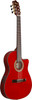 Ibanez GA35TCE Nylon String Acoustic Electric Guitar - Sapphire Red (GA35TCESRR) | Musician Madness