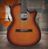 Ibanez GA35TCE Classical Acoustic-Electric Guitar - Dark Violin Sunburst High Gloss (GA35TCEVLS) | Musician Madness
