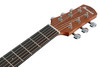 Ibanez AAM50LCE Advanced Acoustic Auditorium Left Handed Acoustic Electric Guitar - Open Pore Light Brown Sunburst (AAM50LCEOLB) | Musician Madness
