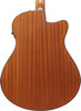 Ibanez AAM50LCE Advanced Acoustic Auditorium Left Handed Acoustic Electric Guitar - Open Pore Light Brown Sunburst (AAM50LCEOLB) | Musician Madness