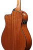 Ibanez AAM50CE Advanced Acoustic Auditorium Acoustic Electric Guitar - Coral Red Burst (AAM50CECRO) | Musician Madness