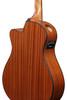 Ibanez AAM50CE Advanced Acoustic Auditorium Acoustic Electric Guitar - Sapphire Blue Burst (AAM50CESBO) | Musician Madness