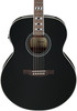 Ibanez AJ70M1E Artwood Jumbo Acoustic Electric Guitar - Black High Gloss (AJ70M1EBK) | Musician Madness