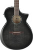 Ibanez AEWC400 Acoustic Electric Guitar - Transparent Black Sunburst High Gloss (AEWC400TKS) | Musician Madness