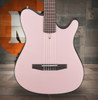 Ibanez FRH10N Thinline Nylon Acoustic Electric Guitar - Rose Gold Metallic Flat (FRH10NRGF) | Musician Madness