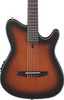 Ibanez FRH10N Nylon-String Acoustic Electric Guitar - Brown Sunburst Flat (FRH10NBSF) | Musician Madness