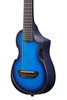 Ibanez AUP10N Nylon-String Piccolo Acoustic Electric Guitar - Transparent Blue Burst (AUP10FMNETBO) | Musician Madness