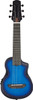 Ibanez AUP10N Nylon-String Piccolo Acoustic Electric Guitar - Transparent Blue Burst (AUP10FMNETBO) | Musician Madness