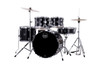 Mapex Comet 5 Piece Complete Setup 20 In. - Dark Black (CM5044FTCDK) | Musician Madness