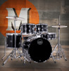 Mapex Comet 5 Piece Complete Setup 20 In. - Dark Black (CM5044FTCDK) | Musician Madness