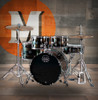 Mapex Comet 5 Piece Complete Setup 22 In. -  Ebony Yellow Grain (CM5294FTCFJ) | Musician Madness