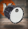 Mapex 16  In. Quantum Mark II Bass Drum Gloss Black (QCMB1614-DK-CC) | Musician Madness