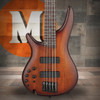 Ibanez SR Standard 5str Electric Bass Left Handed - Mahogany Brown Burst Low Gloss (SR505ALMHL)|Musician Madness