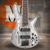 Ibanez SR Premium 5 String Electric Bass w/Bag - Icebreaker Wave Flat (SR1325SBIVF)