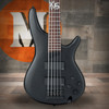 Ibanez Fieldy Signature 5str Electric Bass - Black Flat (K5BKF)|Musician Madness
