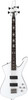 Ibanez Sharlee D'Angelo Signature 4str Electric Bass - Pearl White (SDB3PW)|Musician Madness
