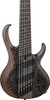 Ibanez BTB Bass Workshop 6 String Electric Bass w/Case Multi Scale - Transparent Gray Flat (BTB806MSTGF)