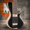 Ibanez BTB Bass Workshop 6 String Electric Bass  - Weathered Black Low Gloss (BTB866SCWKL)
