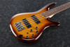 Ibanez SR Standard 4str Electric Bass - Fretless - Brown Burst (SR370EFBBT)|Musician Madness