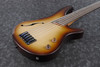 Ibanez SR Bass Workshop 5str Electric Bass - Hollow Body Fretless - Fretless - Natural Browned Burst Flat (SRH505FNNF)|Musician Madness