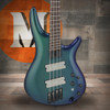 Ibanez SR Bass Workshop 4str Electric Bass - Multiscale - Blue Chameleon (SRMS720BCM)|Musician Madness