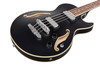 Ibanez AGB200 Semi-hollow Bass Guitar - Black Flat (AGB200BKF)|Musician Madness