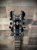 Schecter 1741-SHC Synyster Gates Signature Custom-S 6-String Electric Guitar-Gloss Black with Silver Pin Stripes (1741)