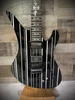Schecter 1741-SHC Synyster Gates Signature Custom-S 6-String Electric Guitar-Gloss Black with Silver Pin Stripes (1741)