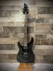 Schecter Omen-6 Left-Handed Electric Guitar - Gloss Black (2063) | Musician Madness