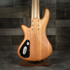Schecter Stiletto Custom-6 String Bass Guitar - Natural Satin  (2543) | Musician Madness