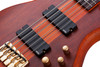 Schecter Stiletto Studio Bass Guitar - Honey Satin (2720) | Musician Madness