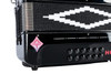 Hohnica Aces Accordion 3-Register EAD Tone - Black (ACES II EBK) | Musician Madness