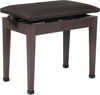 Casio CB-30BN Brown Height-Adjustable Metal Artist Bench (CB-30BN) | Musician Madness