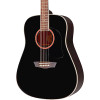 Washburn WD100DL Dreadnought Mahogany Acoustic Guitar - Black (WD100DLBK-A-U)