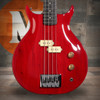 Washburn SB4R Wing Series Scavenger Electric Bass. Trans Red (SB4R-U) | Musician Madness