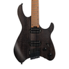 Cort Space 6GTR Multi-Scale Electric Guitar w/Gig-Bag - Semi Gloss Trans Black (SPACEG6MSSGTK-U) | Musician Madness