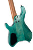 Cort Space 6GTR Multi-Scale Electric Guitar w/Gig-Bag - Semi Gloss Turquoise (SPACEG6MSSGTQ-U)