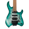 Cort Space 6GTR Electric Guitar w/Gig-Bag - Semi Gloss Lagoon (SPACEG6TRSGLG-U)