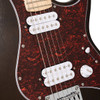Cort G100 HH G Series Double Cutaway Electric Guitar - Open Pore Walnut (G100HHOPW-U)
