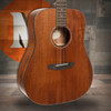 Cort EARTH60MOP Earth Series 60 Mahogany Dreadnought Acoustic Guitar - Open Pore (EARTH60MOP-U)