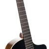 Cort CORE-MC Ovangkol Acoustic-Electric Guitar w/ Gig-Bag - Black Top Semi Gloss (COREMCBTSG-U) | Musician Madness