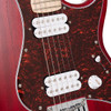 Cort G100 HH G Series Double Cutaway Electric Guitar - Open Pore Black Cherry (G100HHOPBC-U)