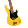 Cort GB Short Scale Bass Guitar w/ Gig-Bag - Yellow Crush (GBSHORTSCALEYCB-U) | Musician Madness
